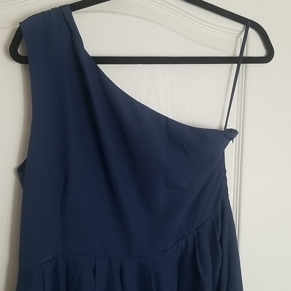🆕️NWT One Shoulder Aline Dress - Picture 2 of 5